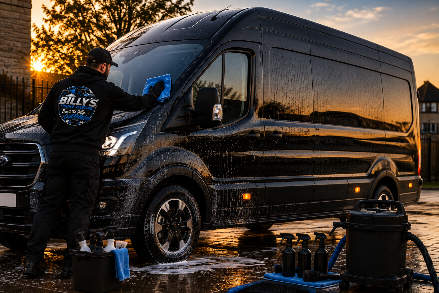 Billys Car Wash Valeting Van Valeting
